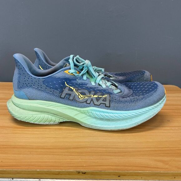 Hoka One One MACH 6 Running Sneakers Men's Size 9D Multicolor 1147790-DDW - Picture 1 of 13